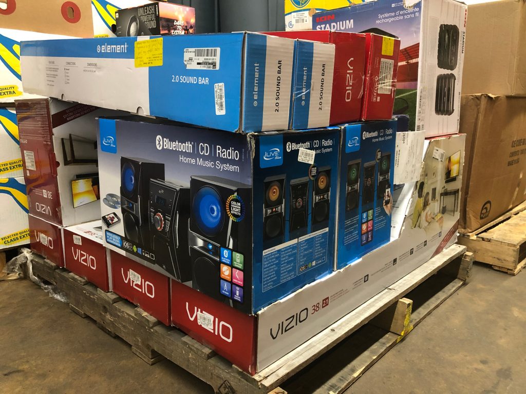 Electronic Liquidation Pallets